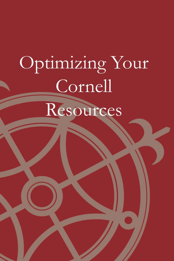Optimizing Cornell resources