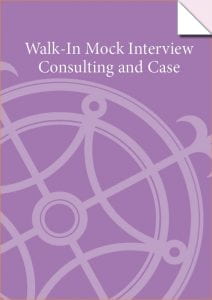 walk in mock interview case and consulting